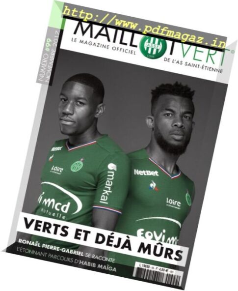 Maillot Vert — 15 novembre 2017