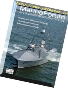 Marine Forum – November 2017