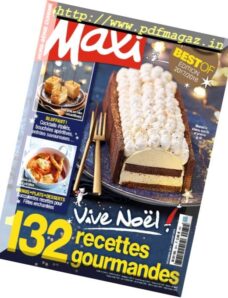 Maxi Cuisine – Hors-Serie – novembre 2017