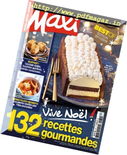 Maxi Cuisine – Hors-Serie – novembre 2017