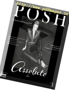 Posh Magazine – Novembre-Dicembre 2017