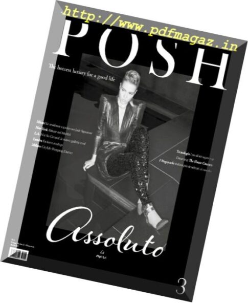 Posh Magazine — Novembre-Dicembre 2017