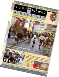 Rathausinfo Schwaz – Oktober-November 2017