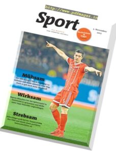 Sport Magazin – 5 November 2017