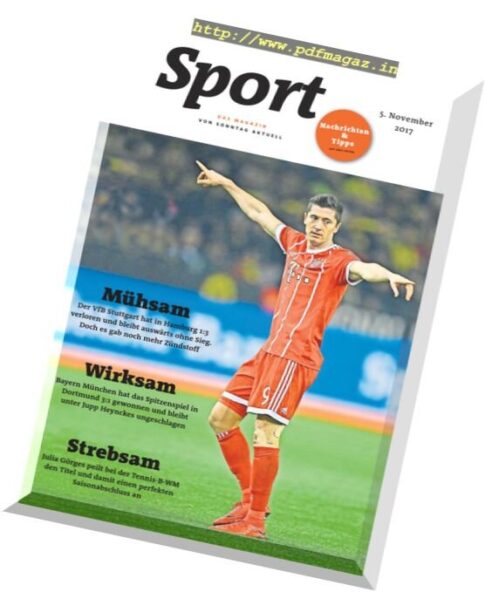 Sport Magazin – 5 November 2017