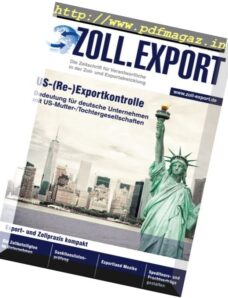 Zoll.Export – November 2017