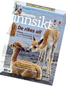 Aftenposten Innsikt — desember 2017