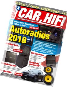 Car und Hifi — Januar-Februar 2018