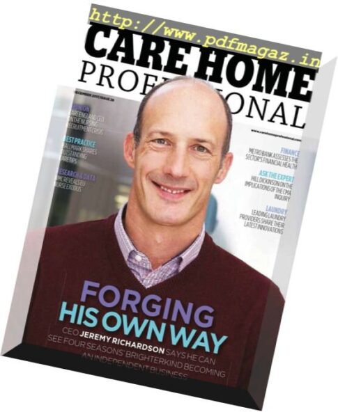Care Home Professional — December 2017