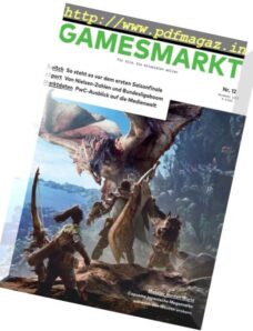 Gamesmarkt Germany – Dezember 2017