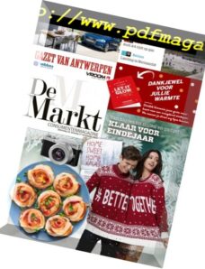 Gazet van Antwerpen De Markt – 16 december 2017