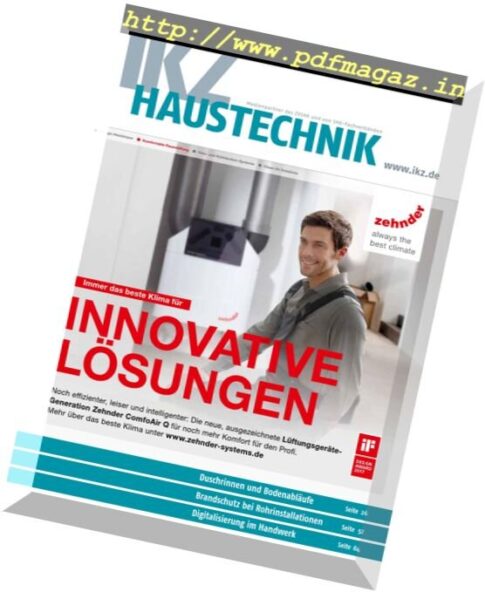 IKZ Haustechnik — November 2017