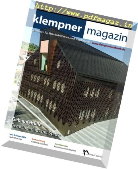 Klempner Magazin — Nr.8 2017