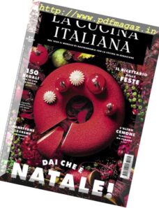 La Cucina Italiana – Dicembre 2017