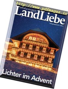 Landliebe Schweizer — N 6, 2017