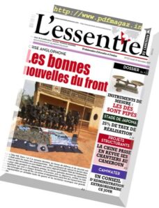 L’essentiel du Cameroun – 18 decembre 2017
