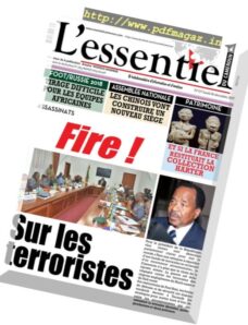 L’essentiel du Cameroun – 4 decembre 2017