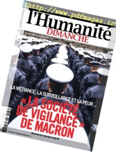 L’Humanite Dimanche — 30 Novembre 2017