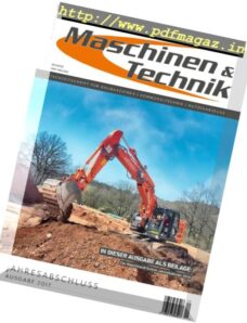 Maschinen & Technik – Dezember 2017-Januar 2018