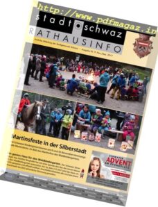 Rathausinfo Schwaz – November-Dezember 2017