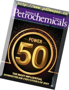Refining & Petrochemicals Middle East – December 2017
