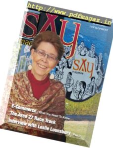 Say Magazine — Issue 86 2017