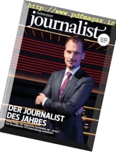 Schweizer Journalist — Dezember 2017