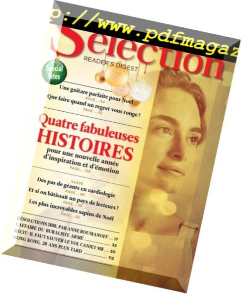 Selection Reader’s Digest France – decembre 2017
