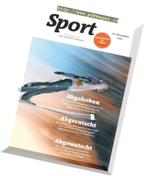 Sport Magazin — 10 Dezember 2017