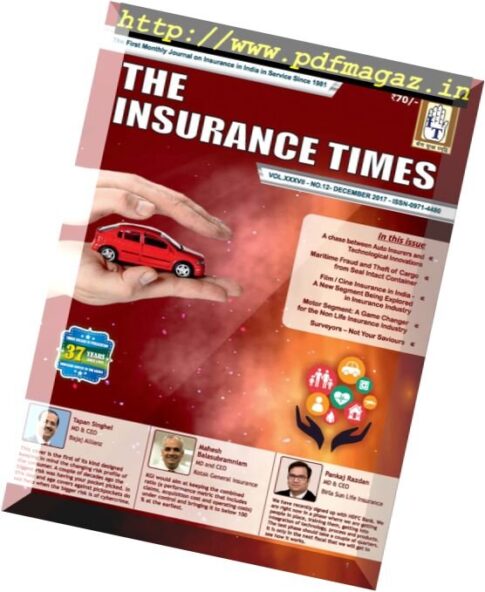 The Insurance Times — December 2017