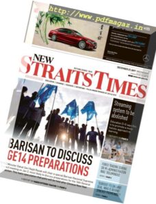 The News Straits Times – 27 Disember 2017