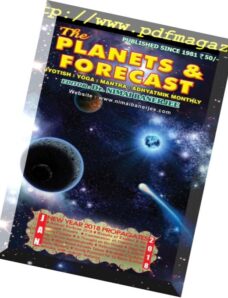 The Planets & Forecast – December 2017