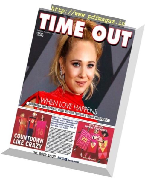 Time Out – 6 December 2017