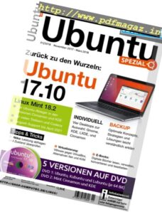 Ubuntu Spezial — November 2017 — Marz 2018