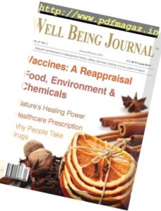 Well Being Journal – January-February 2018