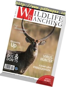 Wildlife Ranching Magazine — December 2017