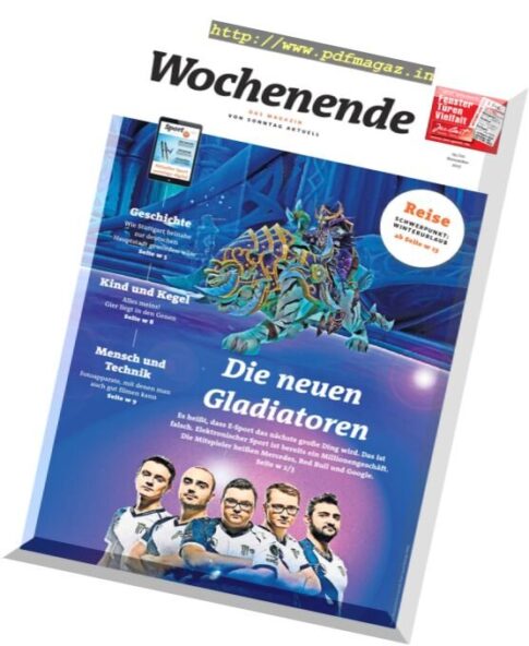 Wochenende. Das Magazin – 19. November 2017