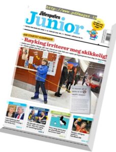 Aftenposten Junior — 9 januar 2018