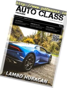 Auto Class Magazine – Gennaio 2018