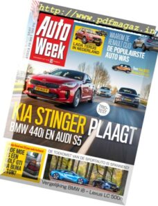 AutoWeek Netherlands – 9 januari 2018