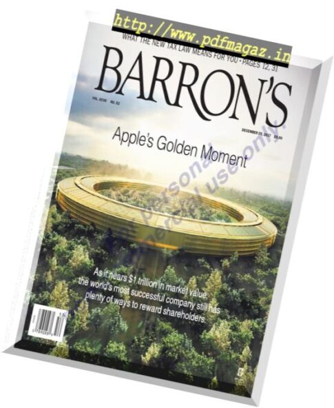 Barron’s Magazine — (12 — 25 — 2017)