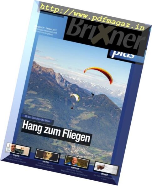 Brixner Plus – Oktober 2017