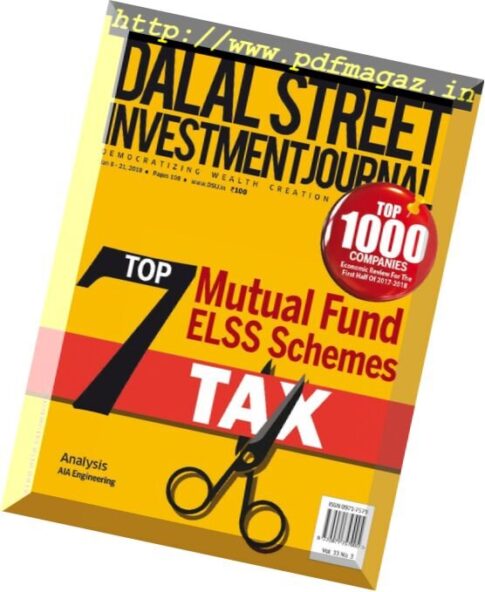 Dalal Street Investment Journal — 12 January 2018