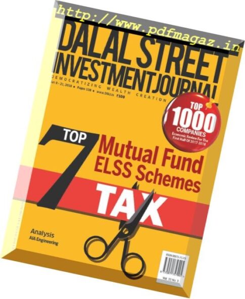 Dalal Street Investment Journal — 9 January 2018