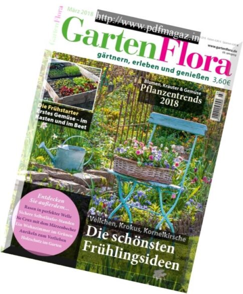 GartenFlora – Marz 2018