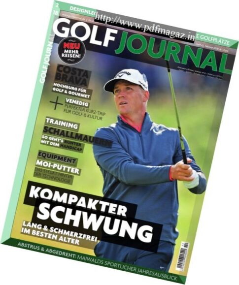 Golf Journal – Januar 2018