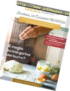 Journal of Culinary Nutrition – Dicembre 2017