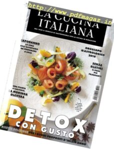 La Cucina Italiana – Gennaio 2018