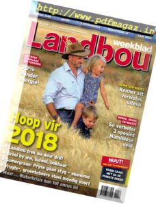 Landbouweekblad — 8 Januarie 2018