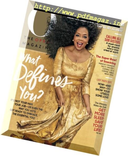 O, The Oprah Magazine — February 2018